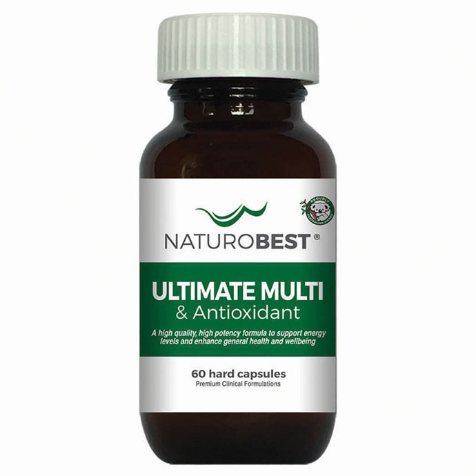 Naturobest Ultimate Multi And Antioxidant 60 Capsules