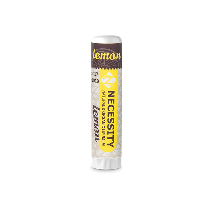 Necessity Organic Lip Balm Lemon 4.5g