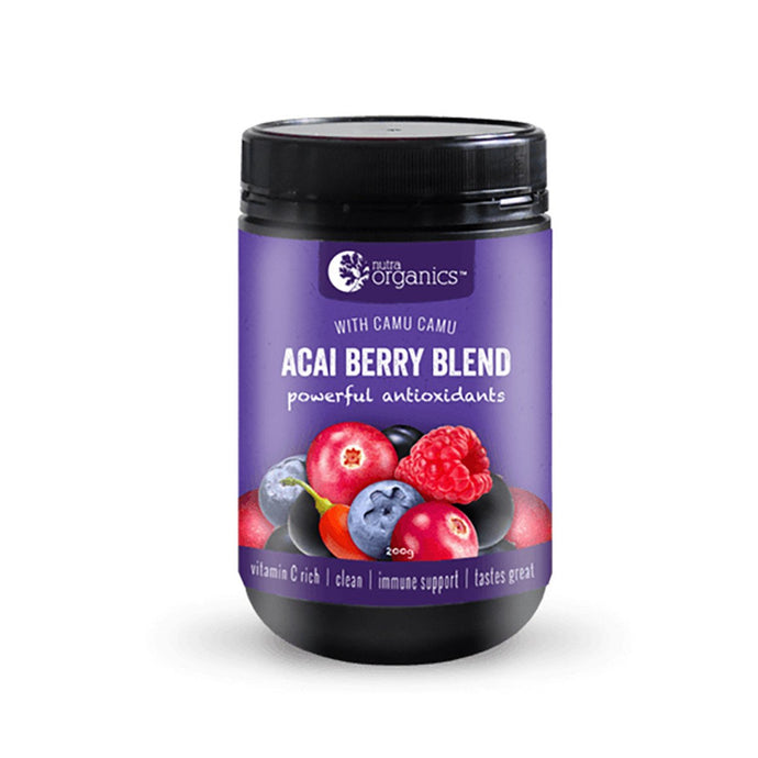 Nutra Organics Acai Berry Blend 200g Powder
