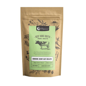 Nutra Organics Beef Bone Broth Organic Garden Herb 100g Powder