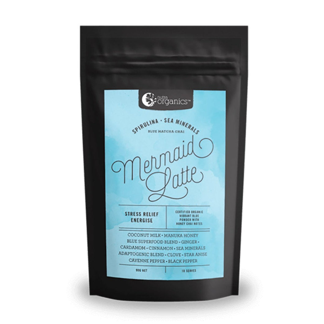 Nutra Organics Mermaid Latte (Blue Matcha Chai) 90g Powder