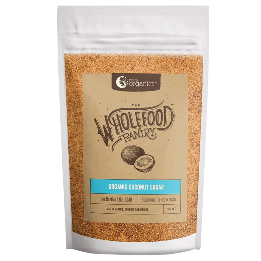 Nutra Organics The Wholefood Pantry Organic Coconut Sugar 1Kg