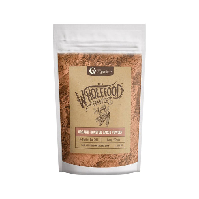 Nutra Organics The Wholefood Pantry Organic Roasted Carob Powder 200g