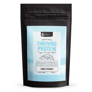 Nutra Organics Thriving Protein Smooth Vanilla (Organic Pea Rice Blend) 1Kg