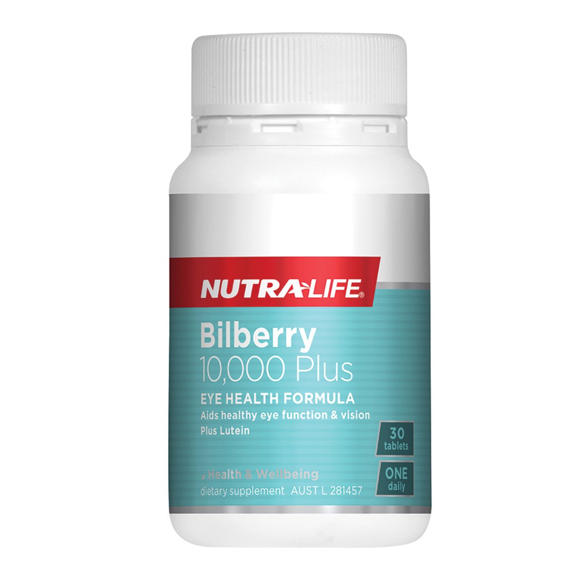 Nutralife Bilberry 10000 Plus Lutein Complex 30 Tablets
