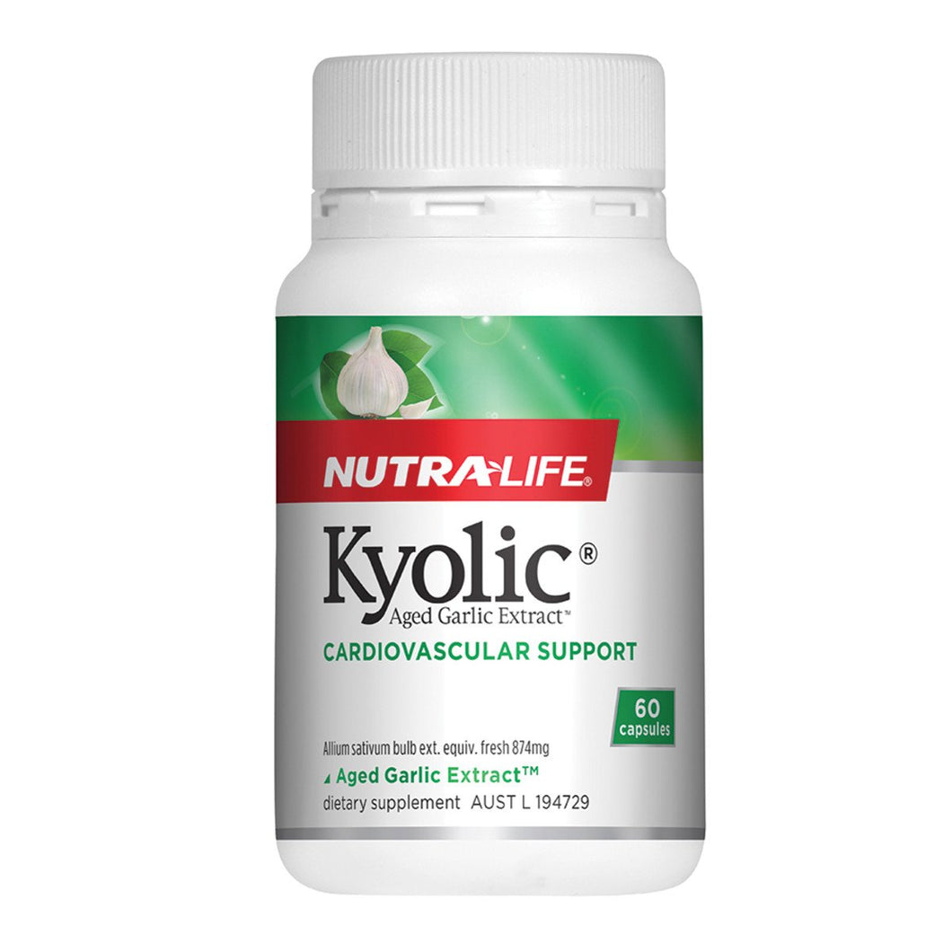 Nutralife Kyolic Aged Garlic Extract High Potency 60 Capsules