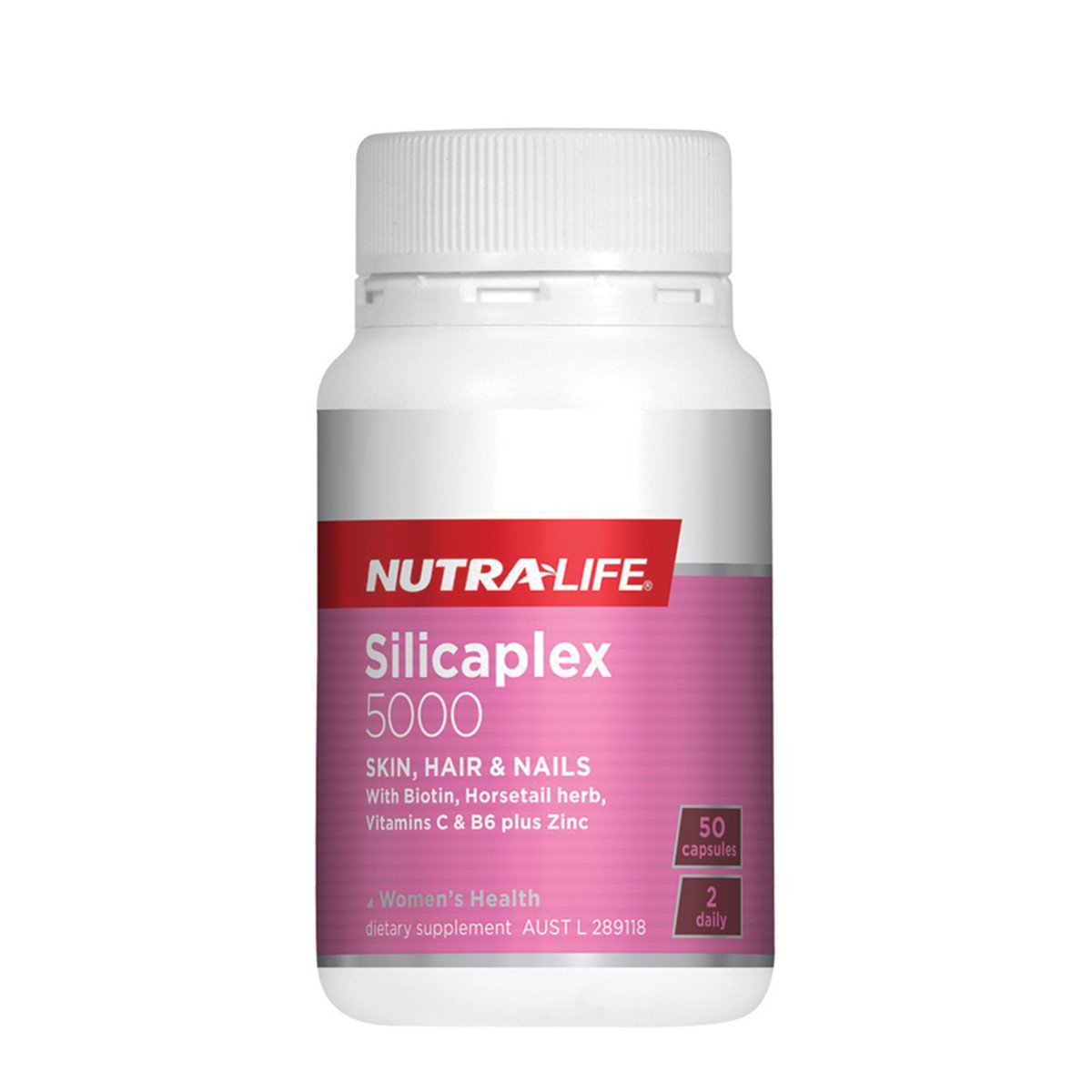 Nutralife Silicaplex 5000 Plus Zinc 50 Capsules