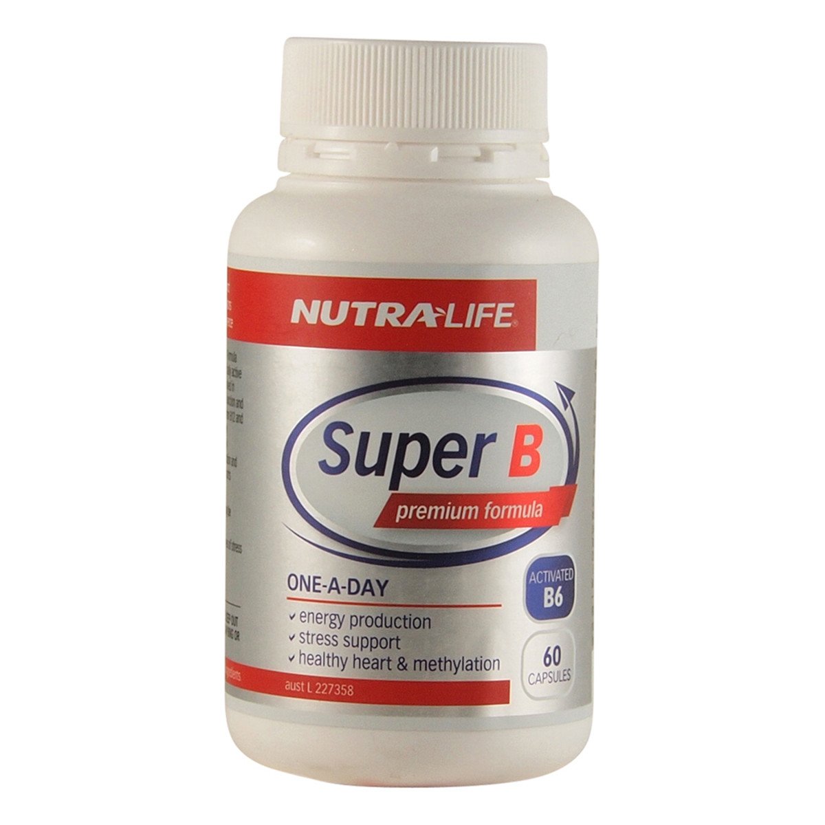 Nutralife Super B Premium Formula 60 Capsules