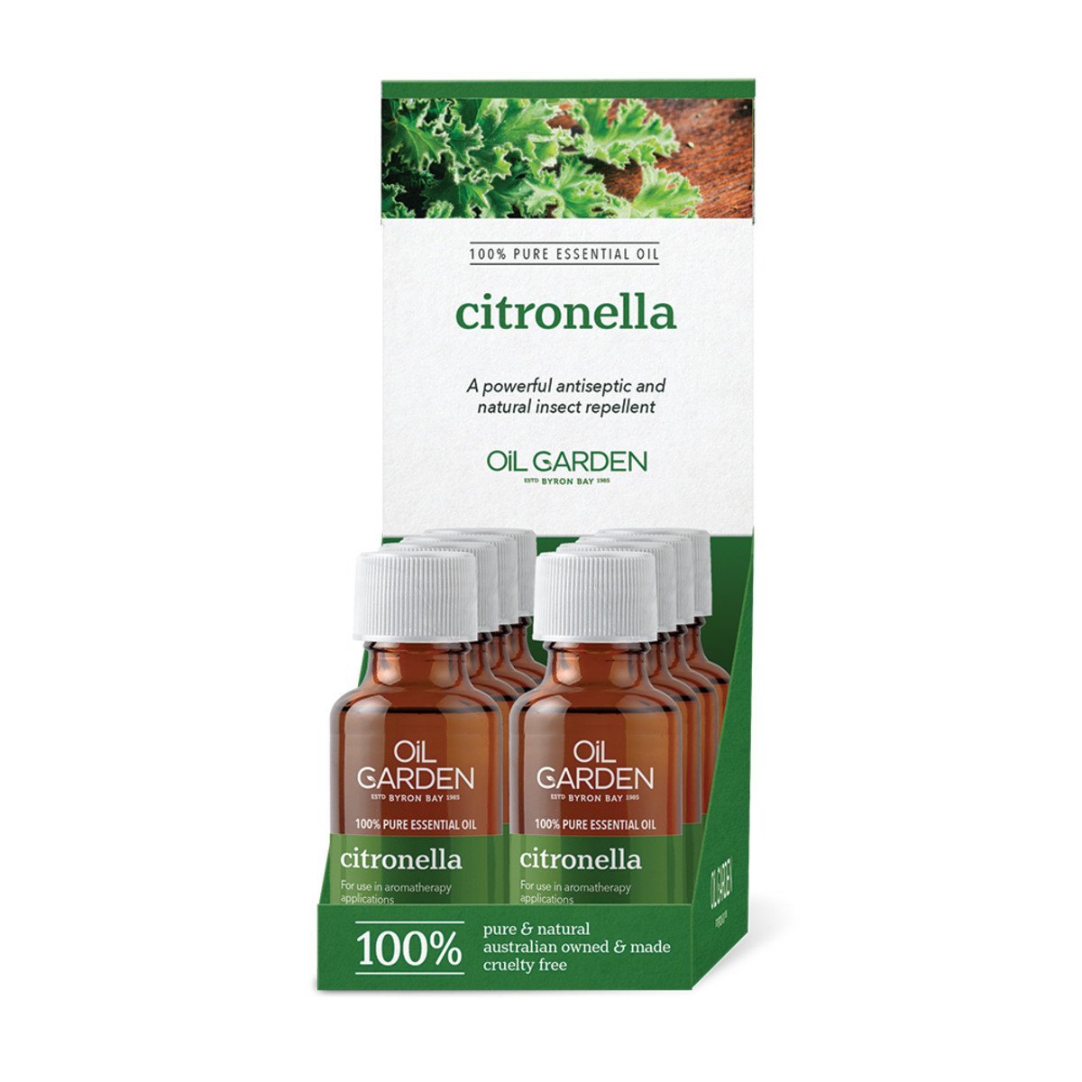 Oil Garden Citronella 25ml x 8 Counter Unit