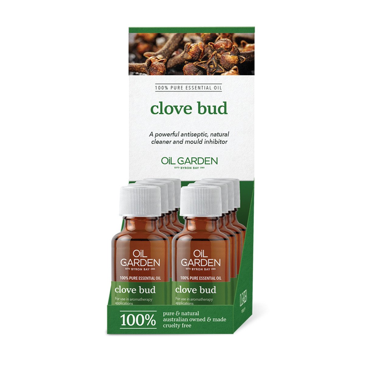 Oil Garden Clove Bud Oil 25ml x 8 Counter Unit