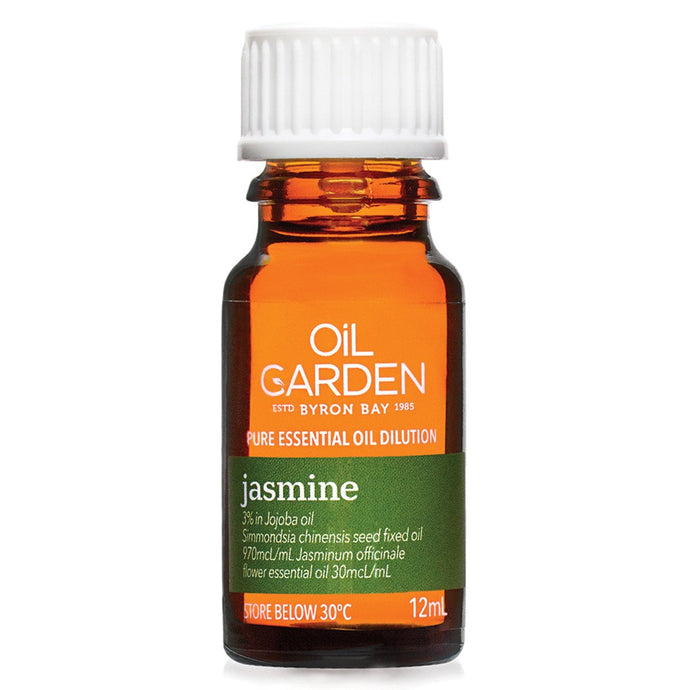 Oil Garden Essential Oil Dilution Jasmine 3% In Jojoba 12ml