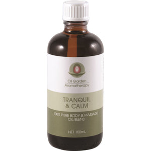 Oil Garden Massage Oil Blend Tranquil & Calm 100ml