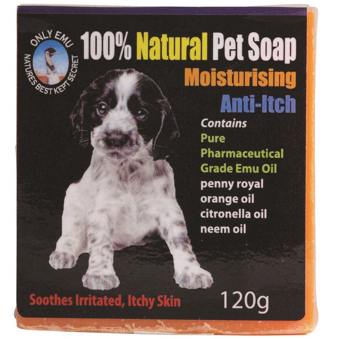 Only Emu Natural Pet Soap (Moisturising Anti-Itch) 120g
