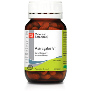 Oriental Botanicals Astragalus 8 120 Tablets