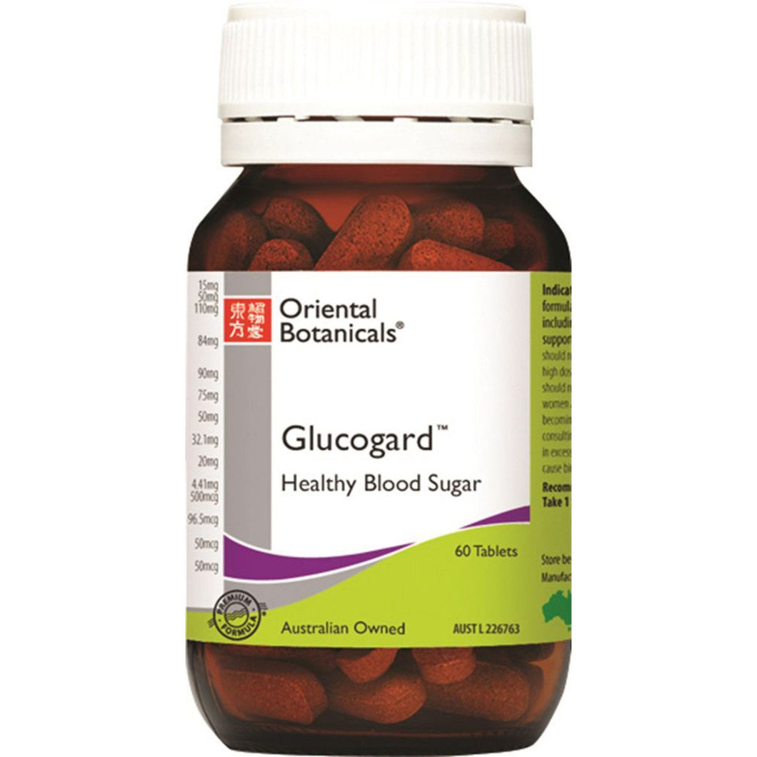 Oriental Botanicals Glucogard 60 Tablets