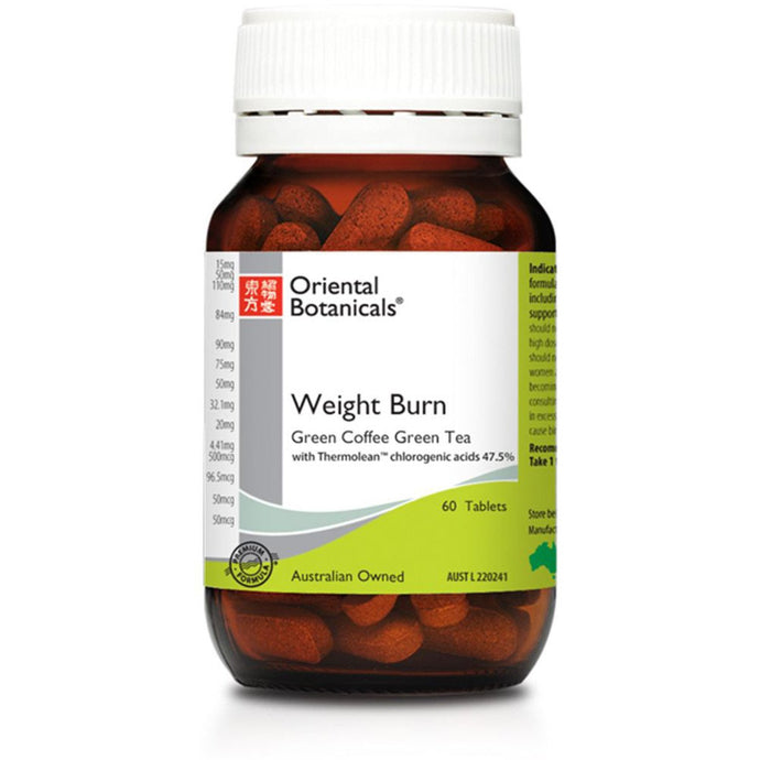 Oriental Botanicals Weight Burn 60 Tablets