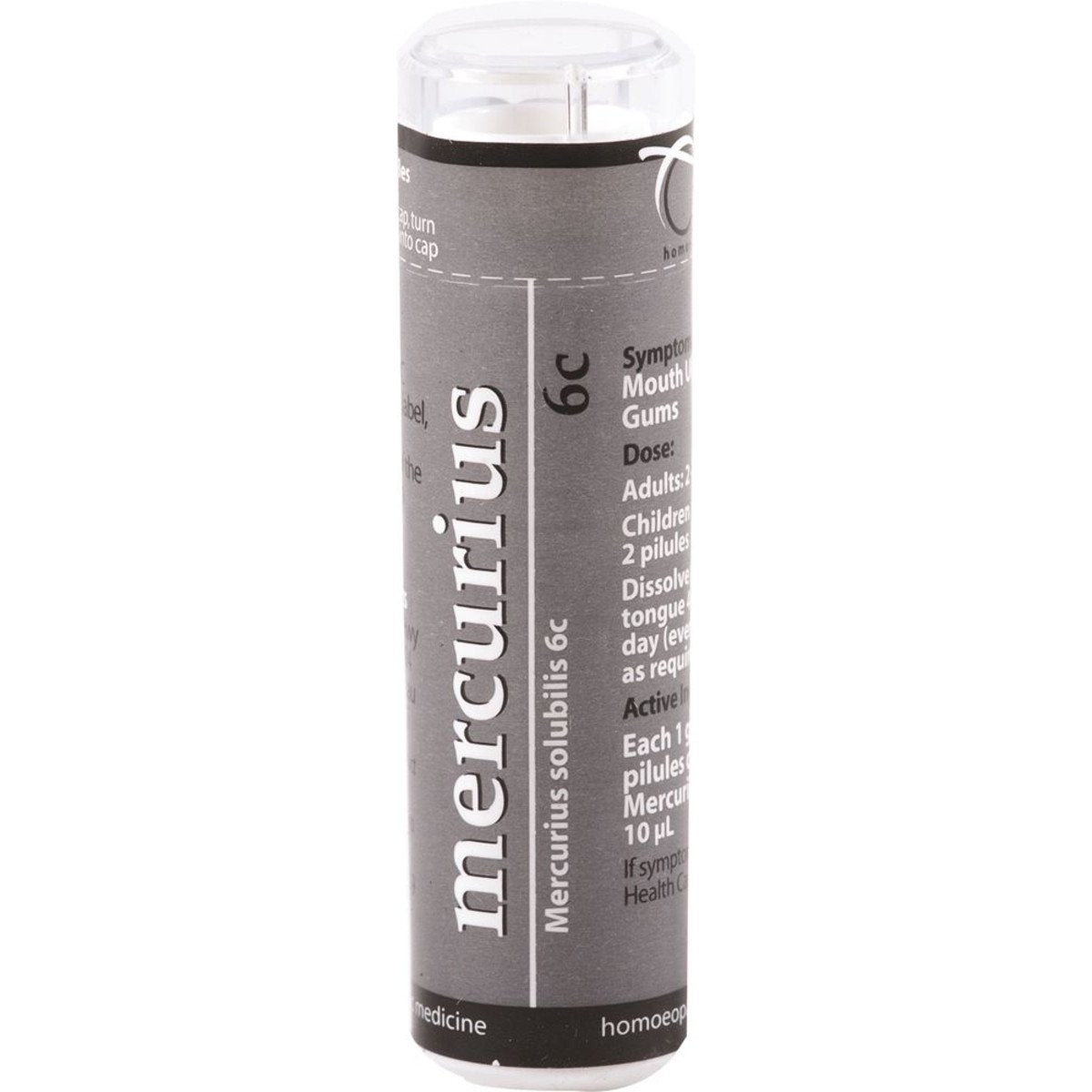 Owen Homoeopathics Mercurius 6 Capsules 120 Pillules