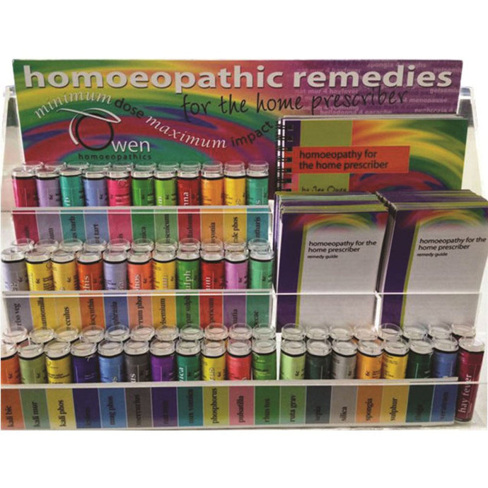 Owen Homoeopathics Stand Large - 80 Remedies