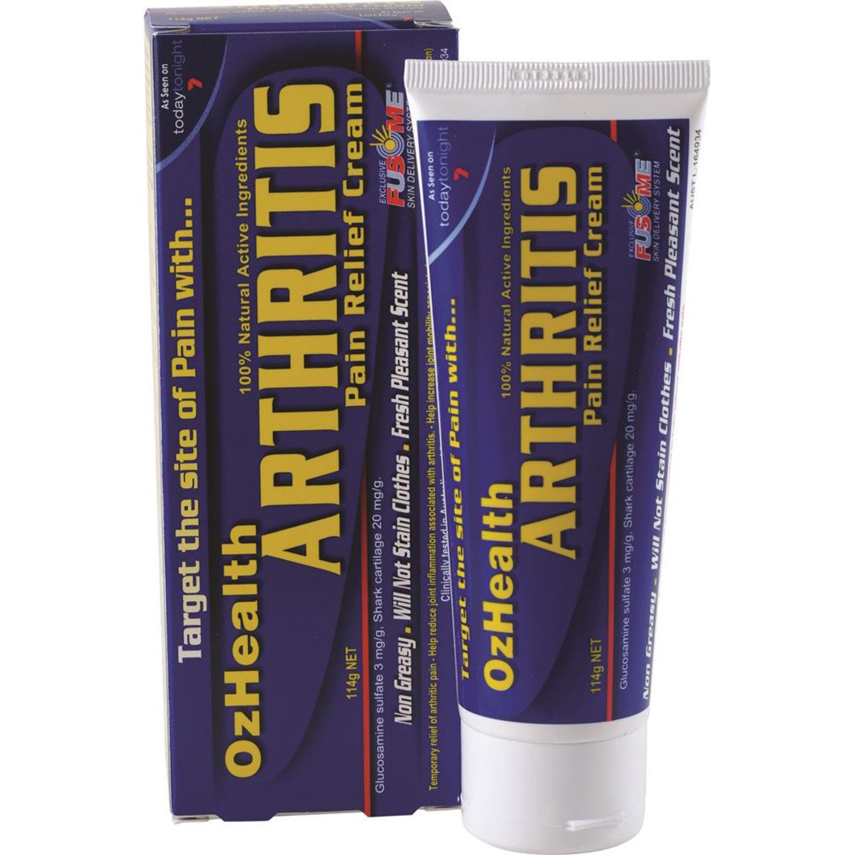 Ozhealth Arthritis Pain Relief Cream 114g