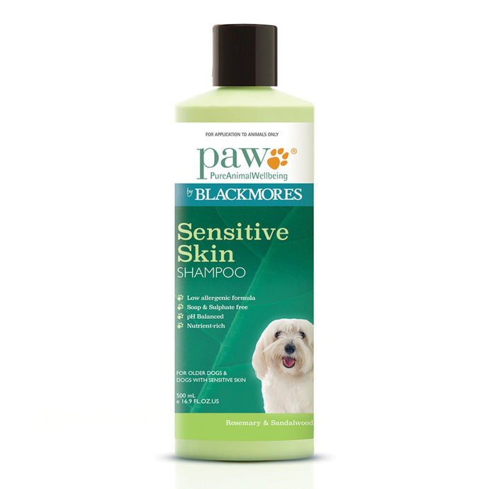 Paw Sensitive Skin Shampoo (Rosemary & Sandalwood) 500ml