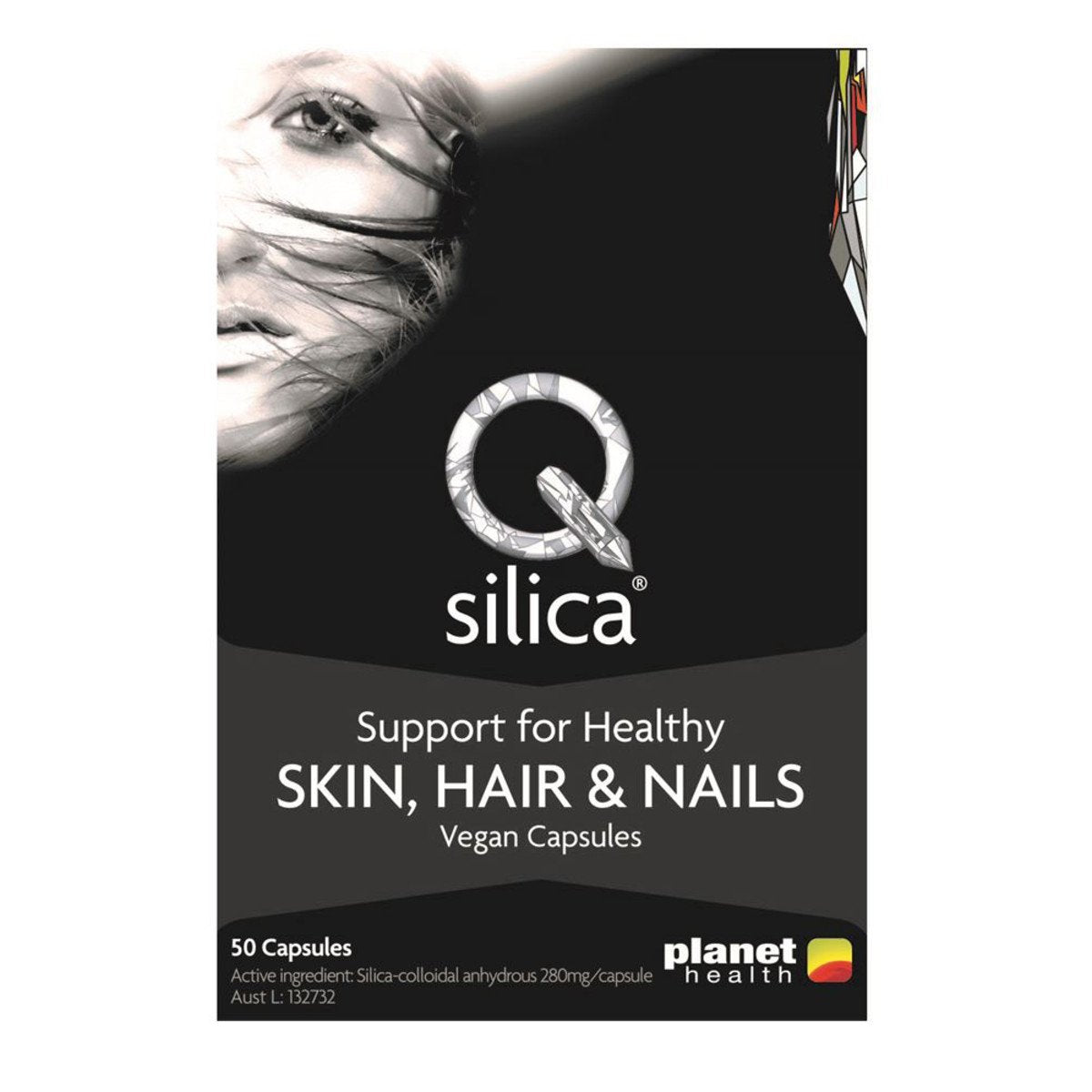 Planet Health Q Silica 50 Veggie Capsules