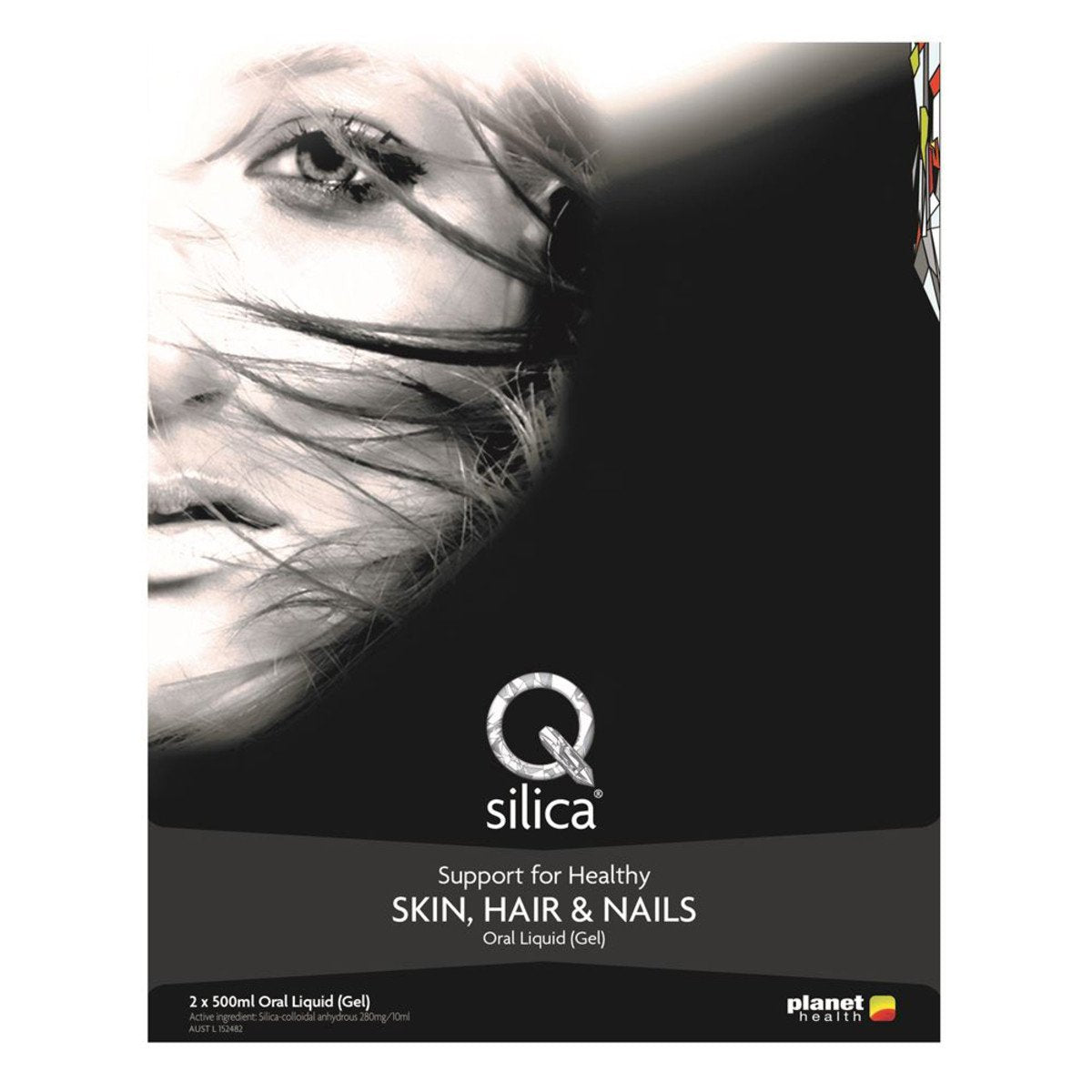 Planet Health Q Silica 500ml x 2 Pack