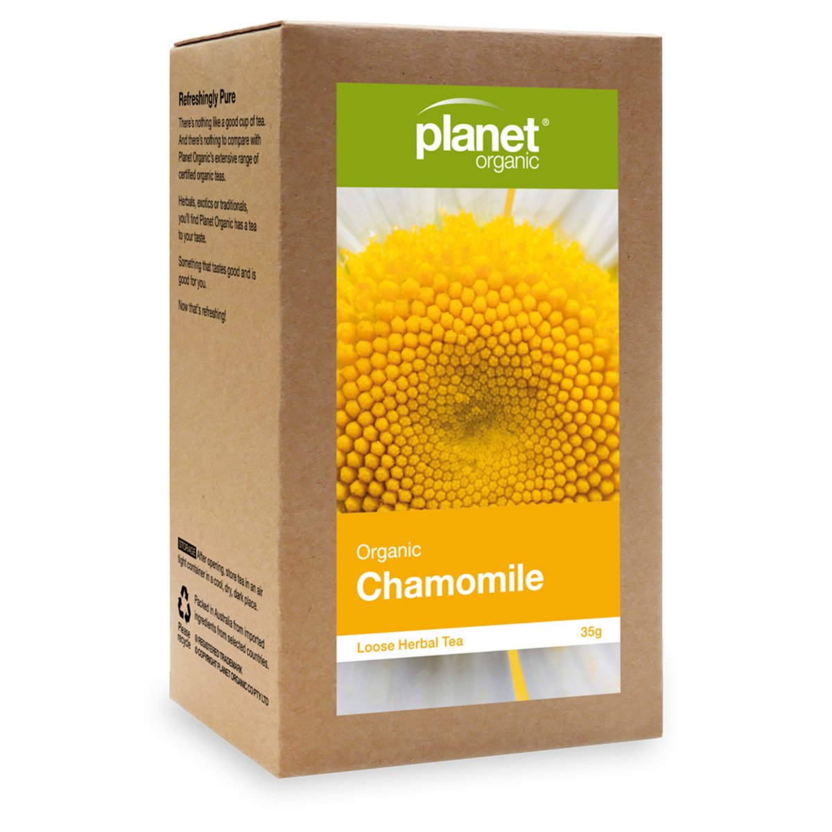 Planet Organic Chamomile Loose Leaf Tea 35g