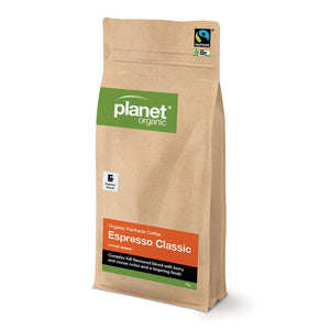 Planet Organic Coffee Espresso Classic Espresso Ground 1Kg