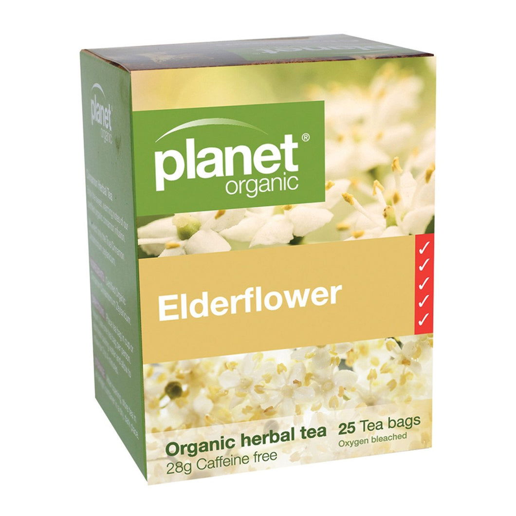 Planet Organic Elderflower Tea x 25 Tea Bags