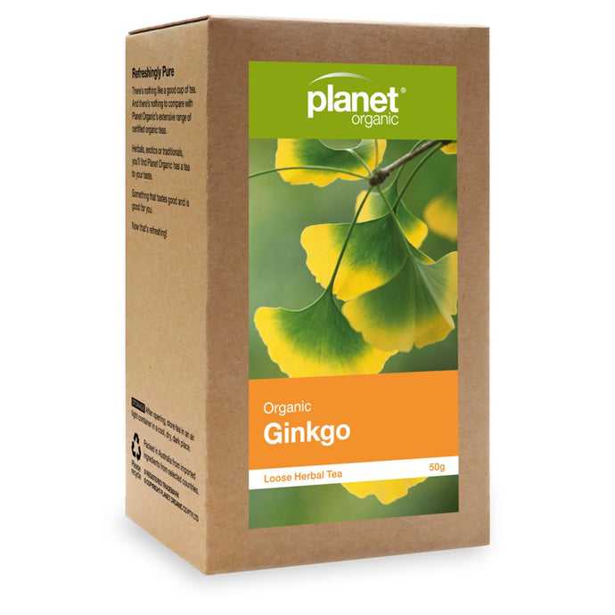 Planet Organic Organicginkgo Loose Leaf Tea 50g