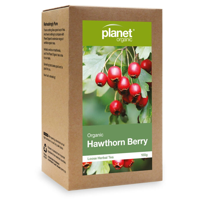Planet Organic Organichawthorn Berry Loose Leaf Tea 100g