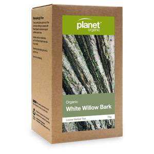 Planet Organic Organicwhite Willow Bark Loose Leaf Tea 75g