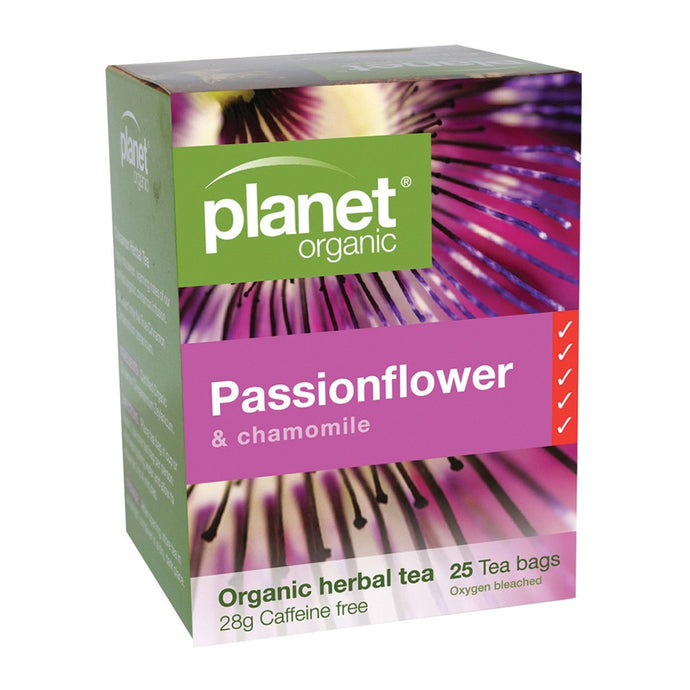 Planet Organic Passionflower Herbal Tea x 25 Tea Bags