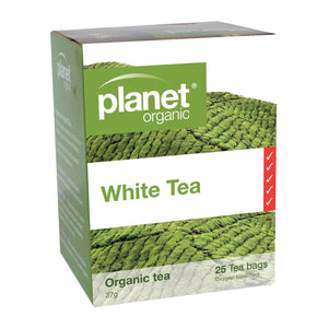 Planet Organic White Tea x 25 Tea Bags