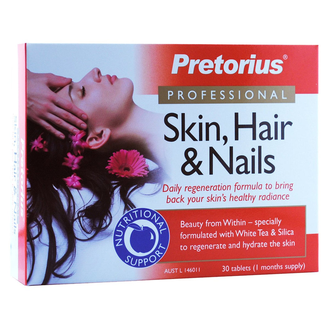 Pretorius Skin Hair & Nails 30 Tablets