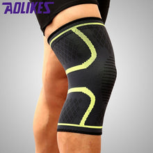 Load image into Gallery viewer, AOLIKES 1Pc Knee Support Knee Pad Brace Kneepad Gym Weight lifting Knee Wraps Bandage Straps Guard Compression Knee Sleeve Brace