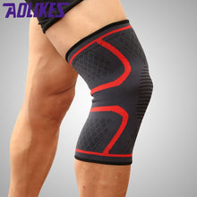 Load image into Gallery viewer, AOLIKES 1Pc Knee Support Knee Pad Brace Kneepad Gym Weight lifting Knee Wraps Bandage Straps Guard Compression Knee Sleeve Brace
