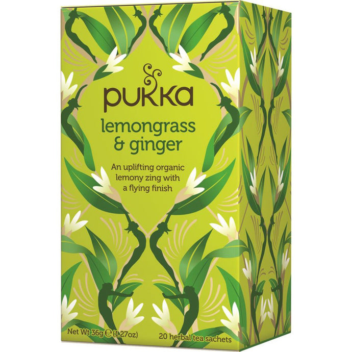 Pukka Lemongrass & Ginger x 20 Tea Bags