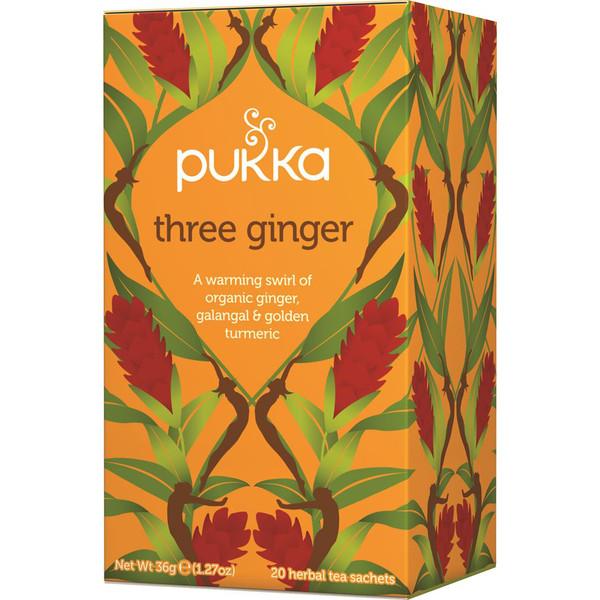 Pukka Three Ginger x 20 Tea Bags