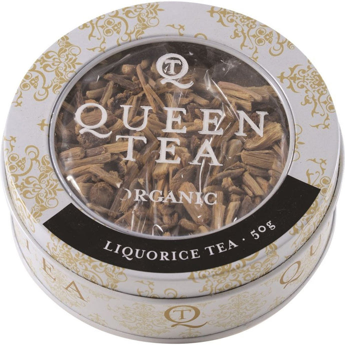 Queen Tea Organic Liquorice Tea Tin 50g