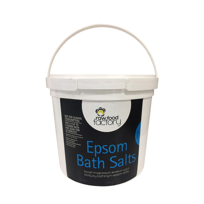 Raw Food Factory Epsom Bath Salts 5Kg