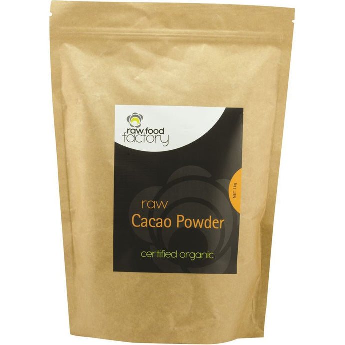 Raw Food Factory Organic Raw Cacao Powder 1Kg