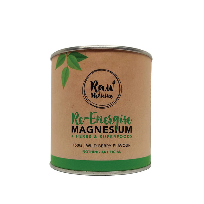 Raw Medicine Re Energise Magnesium 150g