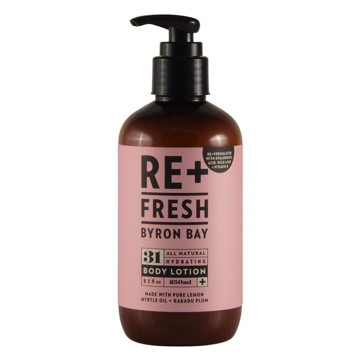 Re+Fresh Byron Bay All Natural Hydrating Body Lotion (With Lemon Myrtle & Kakadu Plum) 250ml