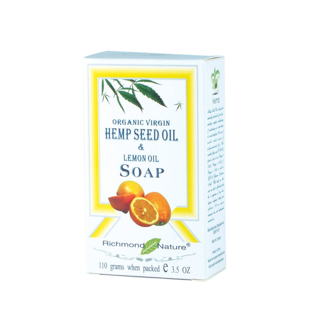Richmond Nature Hemp Seed And Lemon Oil Soap 110g