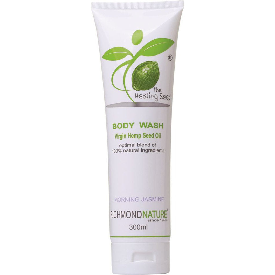 Richmond Nature Virgin Hemp Seed Oil Body Wash Morning Jasmine 300ml