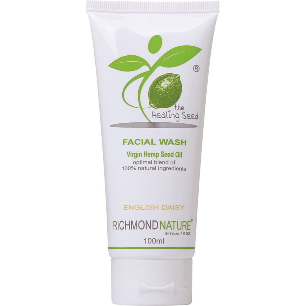 Richmond Nature Virgin Hemp Seed Oil Facial Wash English Daisy 100ml