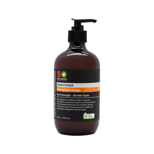 Saba Organics Certified Organic Conditioner Lemongrass & Mango (Root Strength/All Hair Types) 500ml
