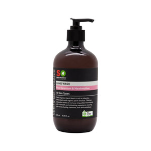 Saba Organics Certified Organic Hand Wash Rose Geranium & Marshmallow 500ml