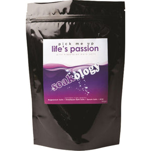 Saltco Soakology Himalayan Bath Salts Life'S Passion (Pick Me Up) 900g